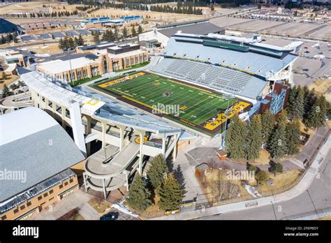 War Memorial Stadium, University of Wyoming, Laramie, Wyoming, USA ...