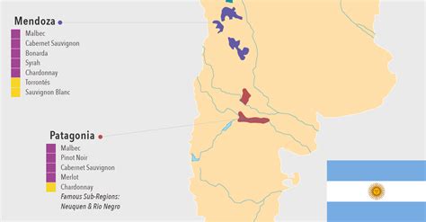 A Complete Introduction To The Wines Of Argentina: Map & Infographic ...