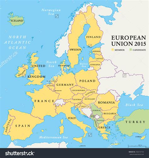 European Union Map 2022