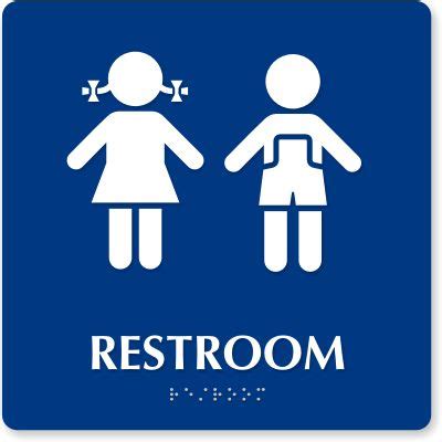 Free Printable Bathroom Signs - ClipArt Best in 2022 | Bathroom signs ...