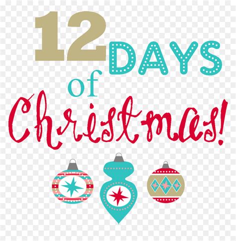 12 Days Of Christmas Clipart Clip Art Library Download - 12 Days Of Christmas Transparent, HD ...