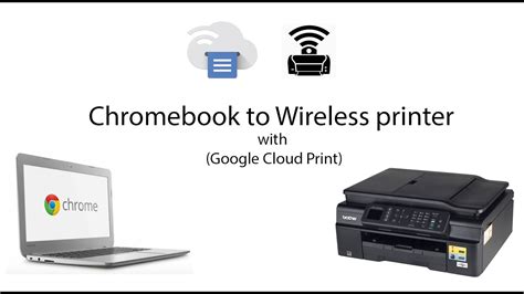 How to Connect Chromebook to Wireless printer ie. Brother MFC J470dw - YouTube