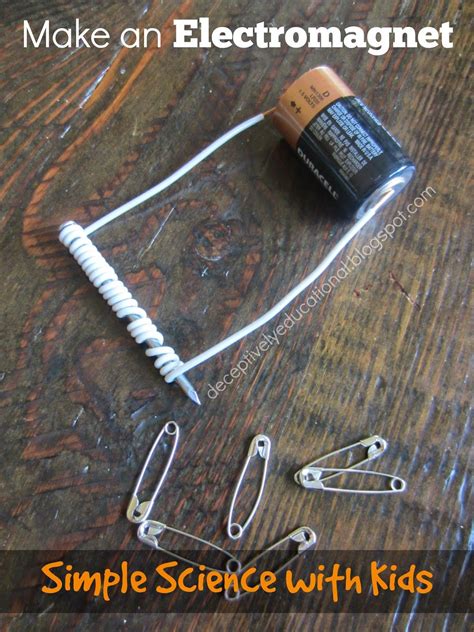 Relentlessly Fun, Deceptively Educational: How to Make an Electromagnet ...