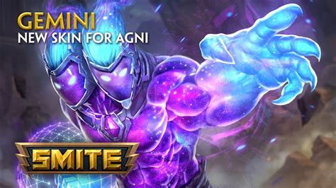 SMITE - New Skin for Agni - Gemini - YouTube