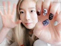 34 Taeyeon's nails.｡.:*･ﾟ ideas | nail art, nails, taeyeon