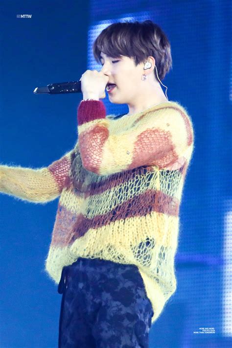 15+ Visual On BTS's Suga In His Softest-Yet-Sexiest Open Knit Sweater ...