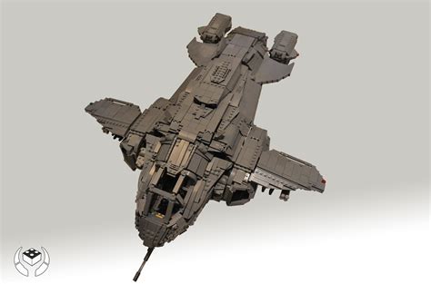 Lego Halo Pelican Dropship | Here it finally is! My Pelican … | Flickr