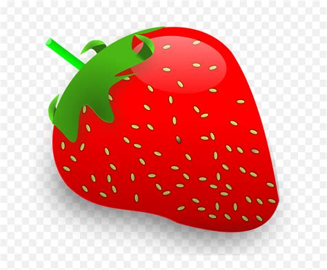 Free Strawberries Strawberry Vectors - Red Strawberry Clip Art Emoji,Emoji Yummy - free ...