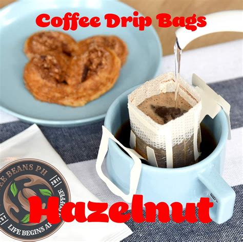 Hazelnut Drip Bags Flavored Coffee Beans Premium Blend - Coffee Beans ...