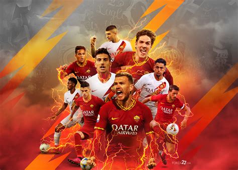 Roma 2019 2020 Squad - 1800x1286 Wallpaper - teahub.io