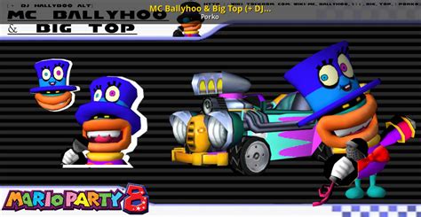 MC Ballyhoo & Big Top (+ DJ Hallyboo alt) [RC2] [Mario Kart Wii] [Mods]