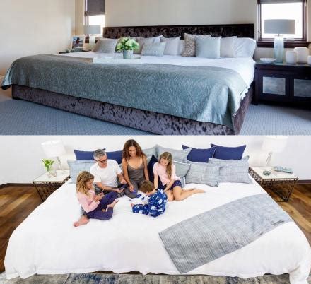 There Are Now Giant Beds That Measure 12 Feet Wide And They'll Fit The Whole Family