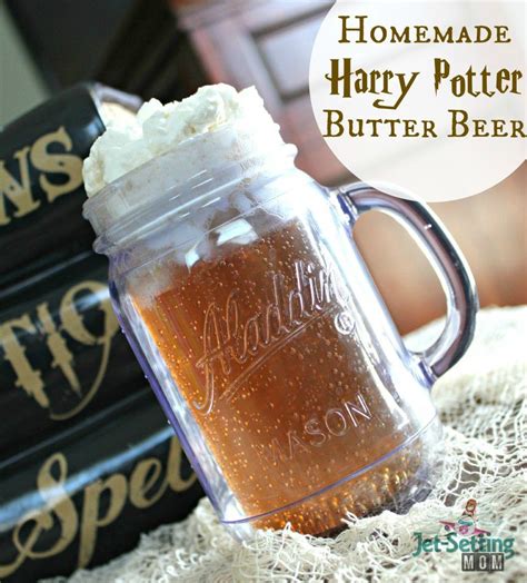 DIY Harry Potter Butter Beer recipe - Jet Setting Mom