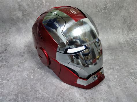 Iron Man Helmet Mark 5 Helmet MK5 Ironman Helmet With Sounds - Etsy ...