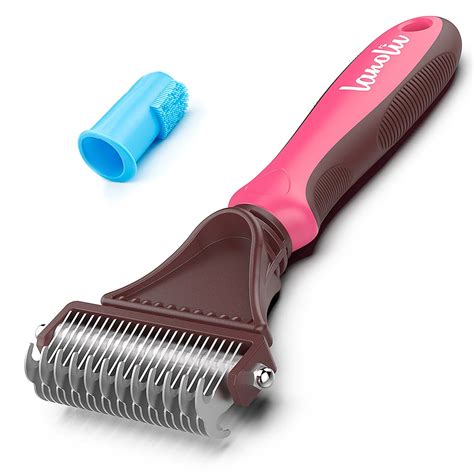 Long Haired Dog Grooming Tools - Hair Remove Comb for Dogs Puppy Pet ...