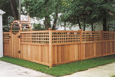 Wood Lattice Fence – Premier Fence