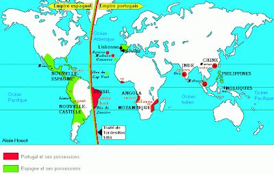 Historia Económica: Globalización y Desarrollo: El Tratado de Tordesillas, 7 de junio de 1494