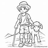 Shepherd Coloring Pages  Free & Printable sketch template