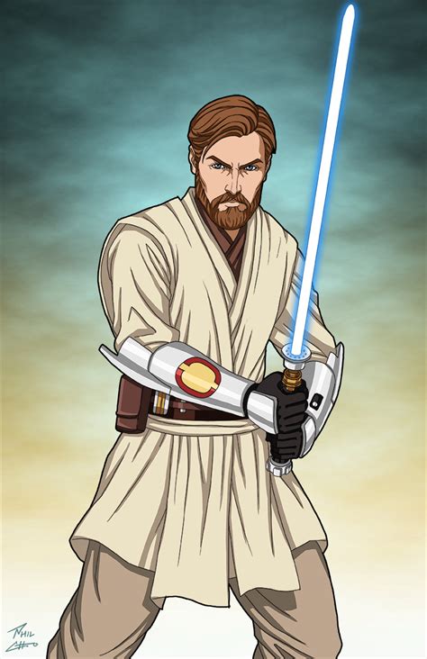 Obi-Wan Kenobi commission by phil-cho on DeviantArt