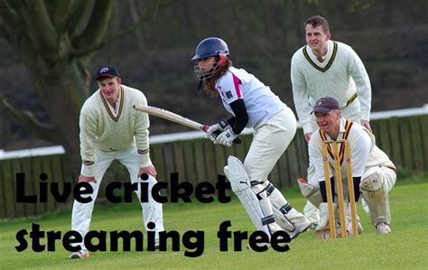 Live cricket streaming free - The Cricket Station