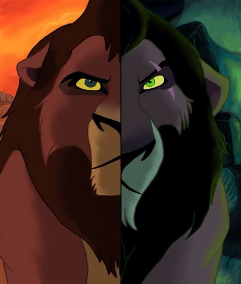 Lion King Scar And Kovu - Margaret Wiegel