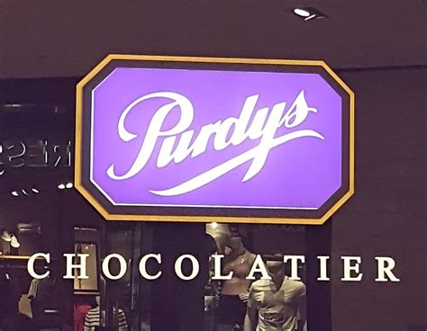 Purdys Chocolatier in the CF Rideau Centre is one of three locations ...