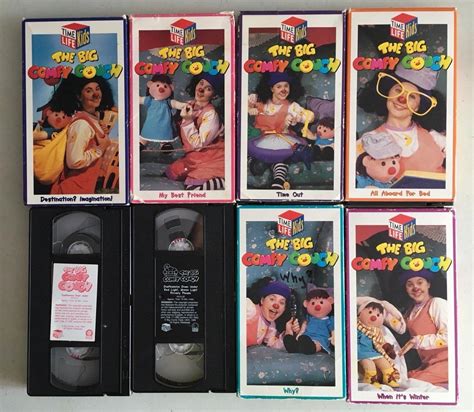 Lot of 8 Big Comfy Couch VHS Why?, Red Light Green Light, Time Out ...