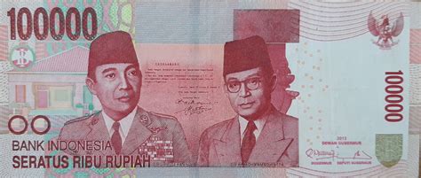 100 000 Rupiah - Indonesia (1949-date) – Numista