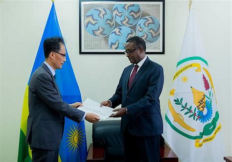 Minister Biruta receives copies of letters of credence of Ambassador-designate of Republic of ...