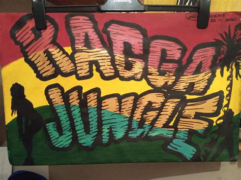 ArtStation - Ragga jungle painting