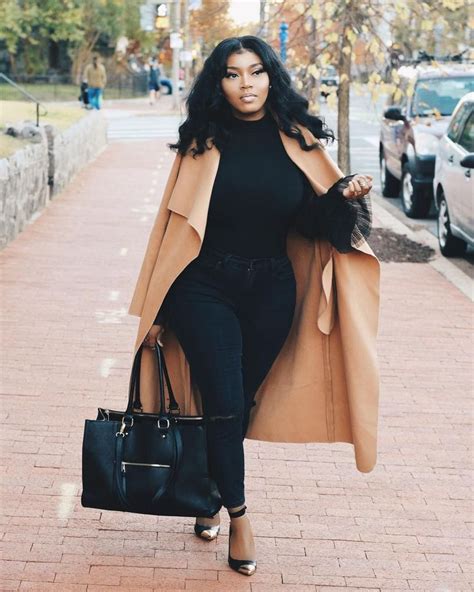 Pinterest : @ XOkikiiii | Fall fashion coats, Chic outfits, Curvy fashion