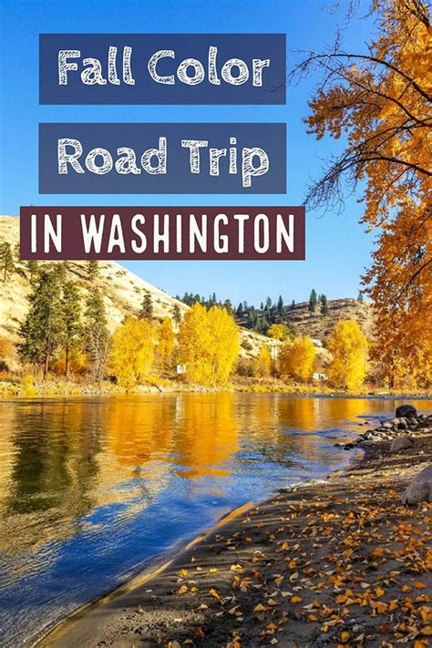 Washington Fall Colors Road Trip from Seattle | Washington road trip, Trip, Road trip