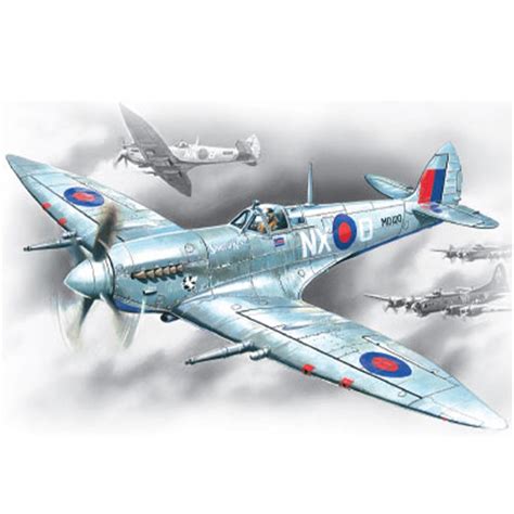 ICM 48062 Supermarine Spitfire Mk.VII RAF 1:48 Aircraft Model Kit - Jadlam Toys & Models - Buy ...