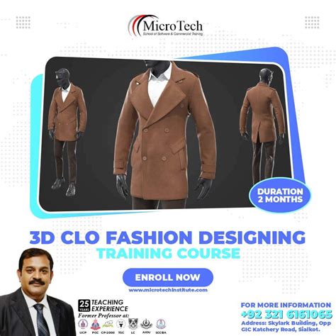 CLO 3D Garments Designing Course - Microtech Institute for Import Export Amazon eBay Alibaba ...