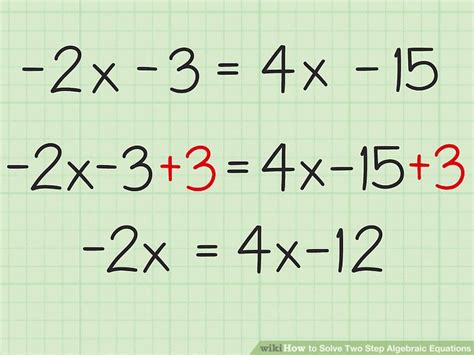 how to solve equations in algebra