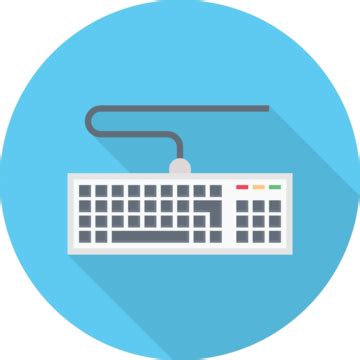 Keyboard School Computer Icon Vector, School, Computer, Icon PNG and Vector with Transparent ...