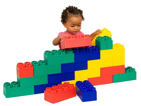 24pc Kids Adventure Jumbo Blocks Beginner Set includes 20pc Giant 8" x 4" and 4pcs of 4" x 4 ...