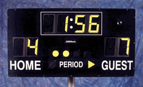 Football / Basketball / Soccer / Hockey Portable Scoreboard