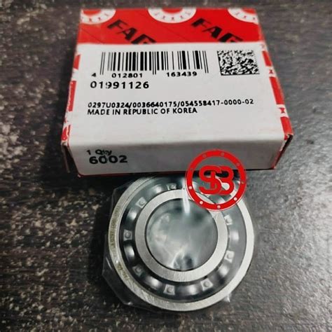 Bearing 6002 / 6002 C3 FAG ORI | Lazada Indonesia