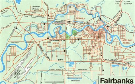 Fairbanks Alaska Map - Fairbanks Alaska • mappery