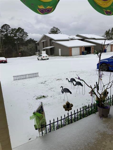 BRPROUD | Photo Gallery – Snow in Louisiana!