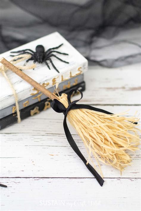 Adorable Mini Witch's Broom Craft – Sustain My Craft Habit