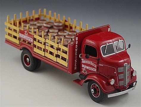 DANBURY MINT 1938 GMC STAKE BUDWEISER DELIVERY TRUCK DIECAST 1:24 SCALE ...