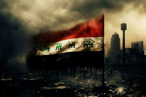 flag wallpaper of Iraq 30638456 Stock Photo at Vecteezy