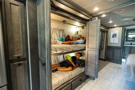 10 Awesome & Spacious Class A Motorhomes with Bunk Beds