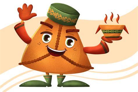 BRAND CHARACTER FOR CAFE OF TATAR CUISINE on Behance