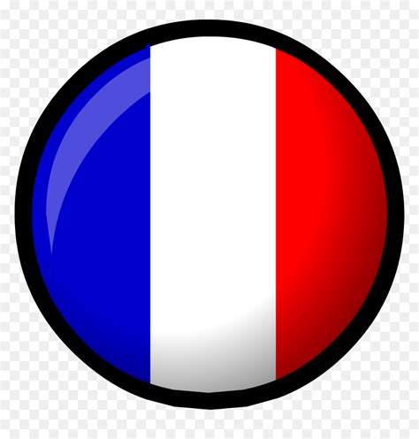 France Flag In Circle, HD Png Download - vhv