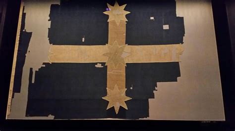 Eureka Flag at the Museum of Australian Democracy in Ballarat | Eureka flag, Eureka stockade, Eureka