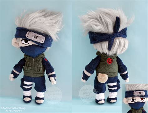 Kakashi Plush by SophiesPlushies on DeviantArt