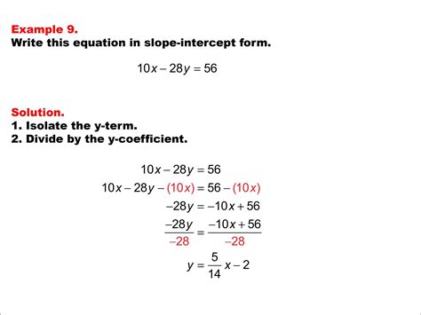 Linear Equations Examples Grade 9 - Tessshebaylo